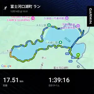 富士山マラソン 河口湖一周