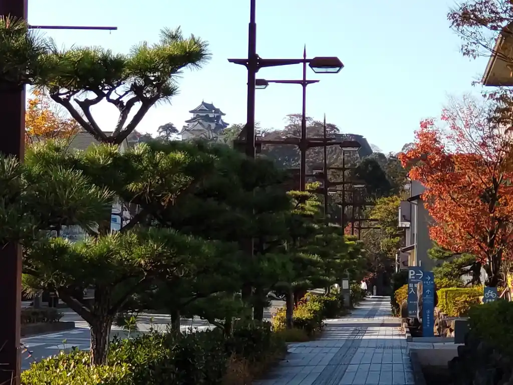 折角来たんだし…とそれほど興味もなかったが、とりあえず駅から彦根城まで歩いていたが、途中でしっかり彦根城が見えたので、もういいかな、と思い、ここで引き換えした。

そもそも、このとき来ている服は明日の帰りで着る服なので、アクティブに活動して汗をかくわけにはいかないのだ。