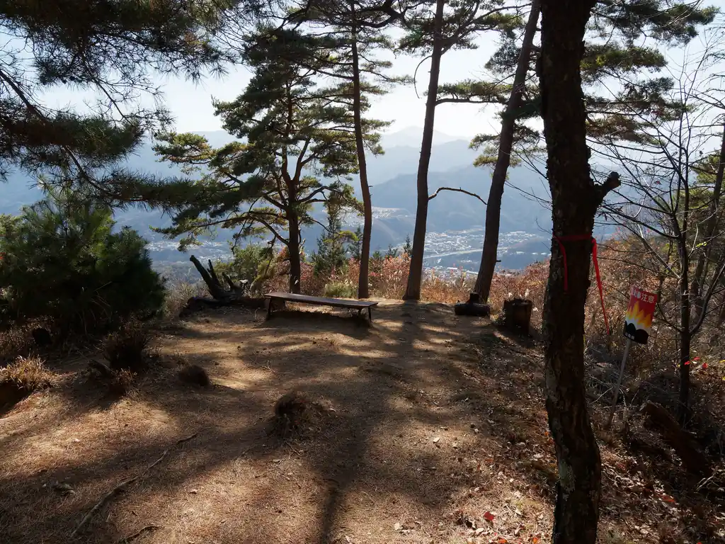 途中見晴台があったので、ここでも写真を撮る。