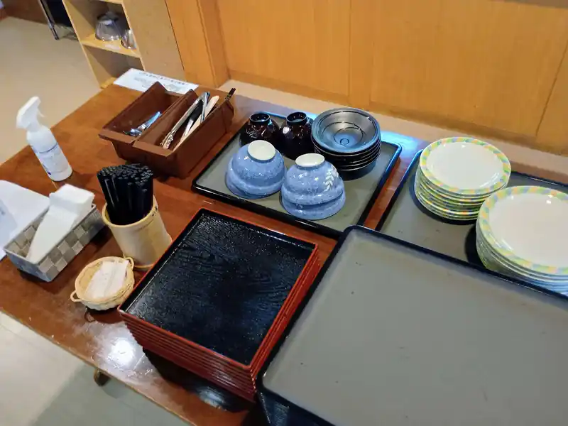食器類もあるが、私は使わなかった。