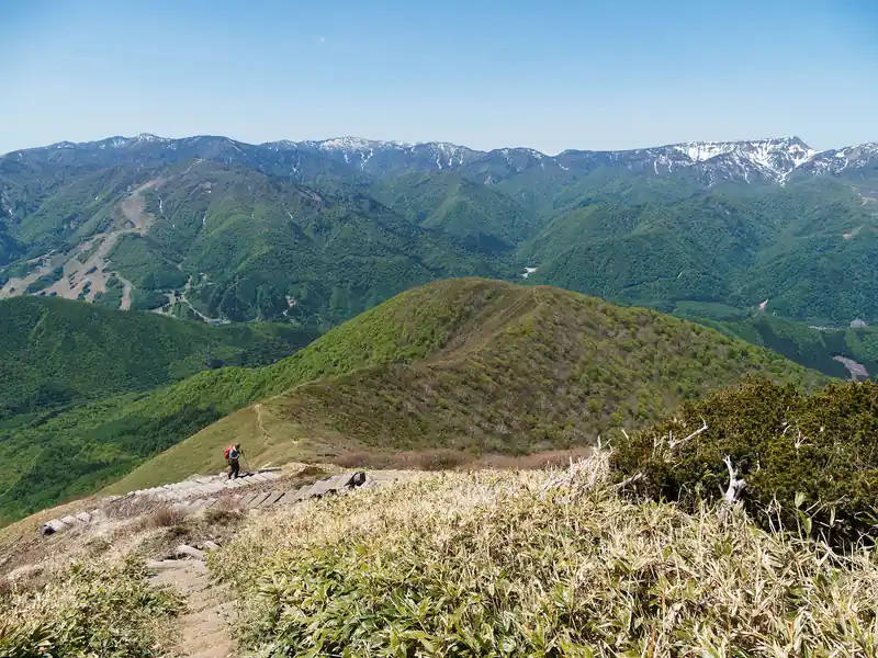 振り返ってこの景色。最高だ。