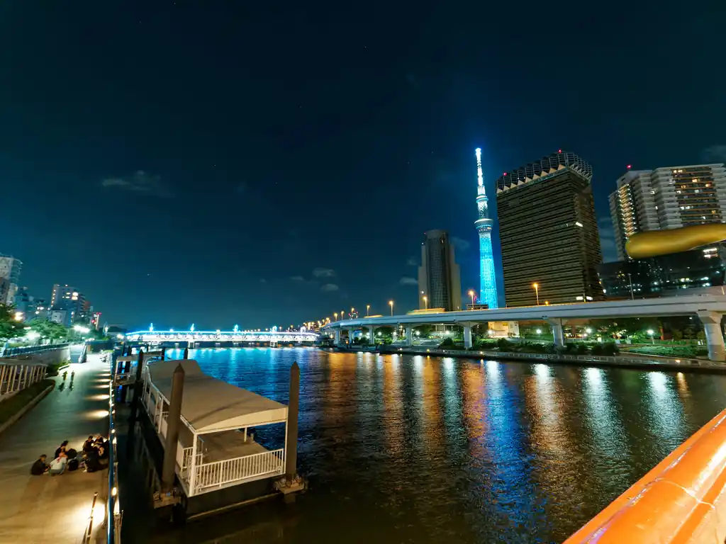(写真は尾瀬夜行出発前に撮影した東京スカイツリー)