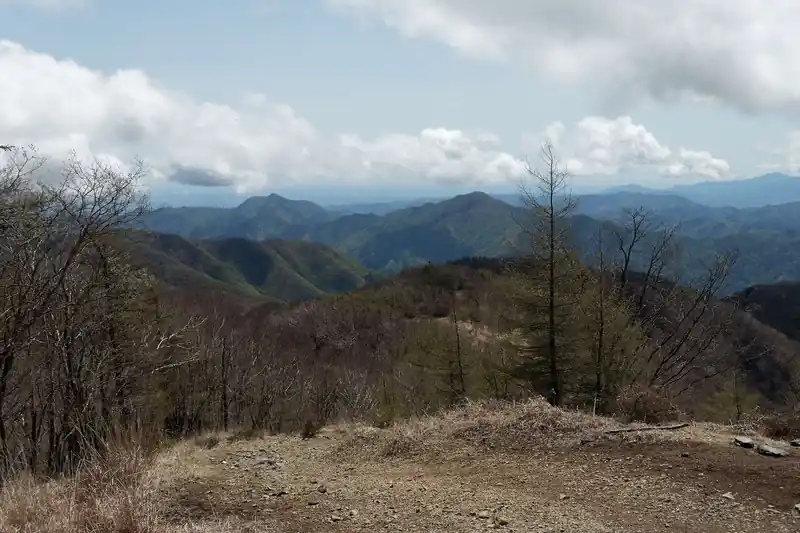 鷹ノ巣山のこの景色がたまらなく好きです。