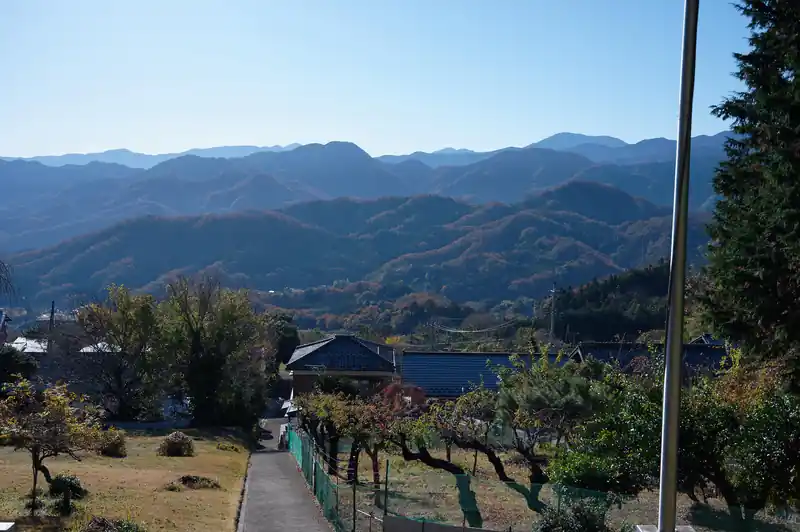 振り返って撮影。良い景色です。