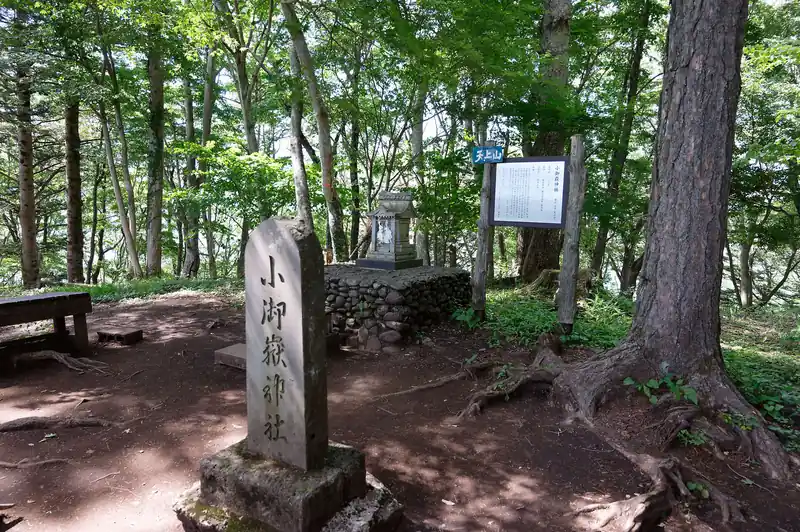 天上山。ここまで来るとカチカチ山ロープウェイで登ってきた観光客がおり、登山の格好をしていると少し浮き始める。