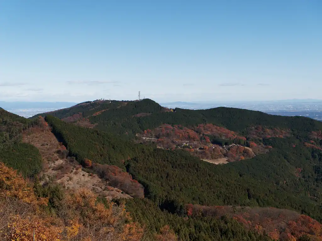 こっちは堂平山方面。