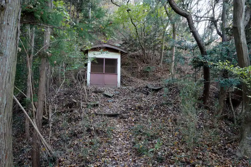 さらに登って社が出てきました。