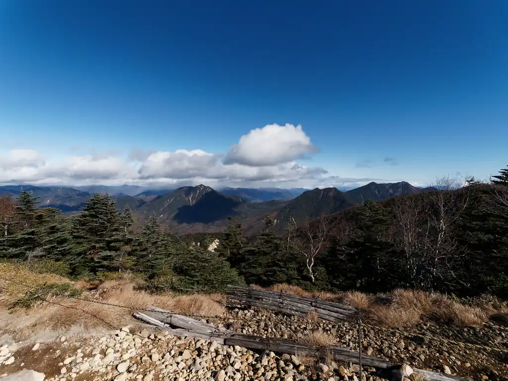 こちらは女峰山方面だったかな。