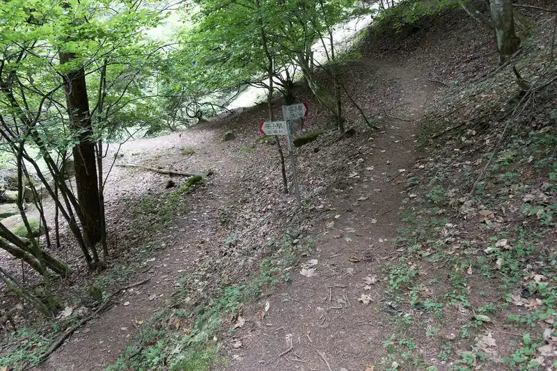 ここで難路と迂回路が合流。