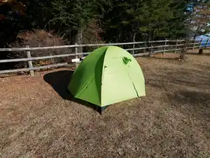 堂平山でテント泊