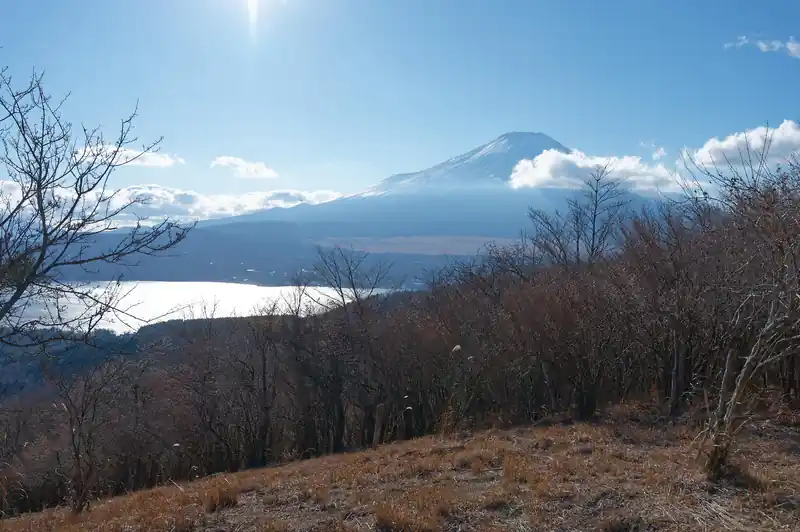 富士山を眺めながら進みます。
近くにこんな道があるなんて、やはり良いロケーションです。
