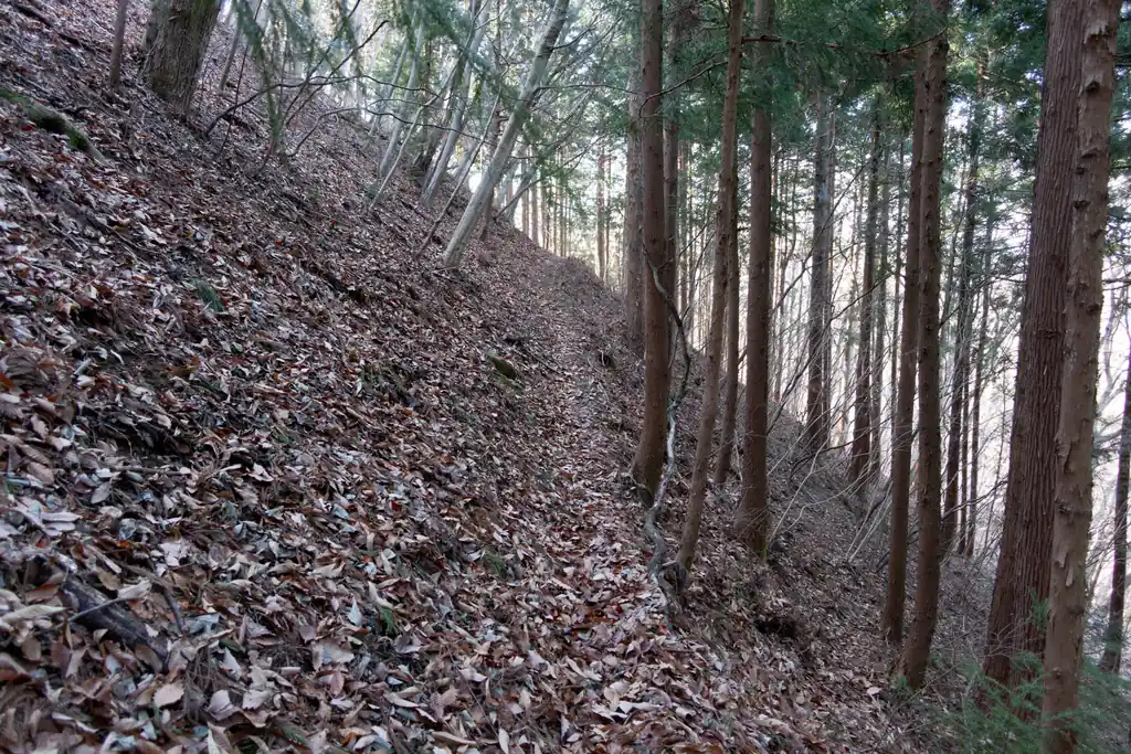 ここもだいぶ細い道。すれ違いはかなり厳しいです。というかたぶん無理。