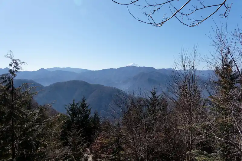 途中富士山側が開けて景色が見えるようになりました。