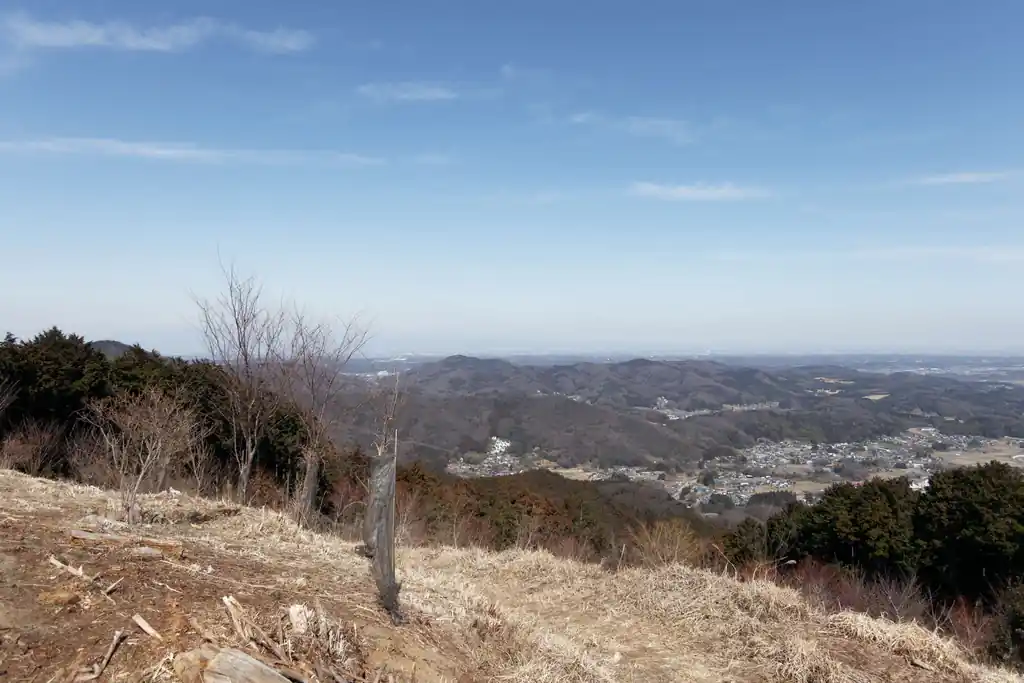 雷電山・堂山方面。