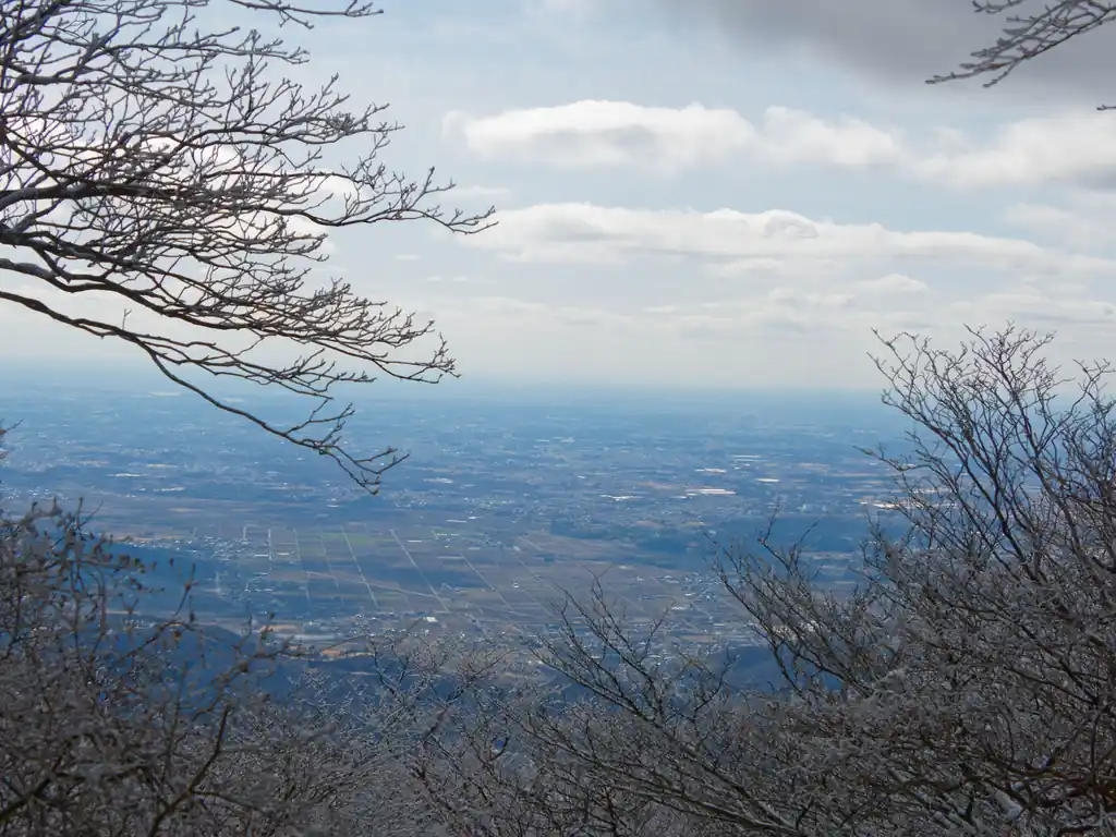 途中展望スポットがあったので写真を取りつつ歩く。