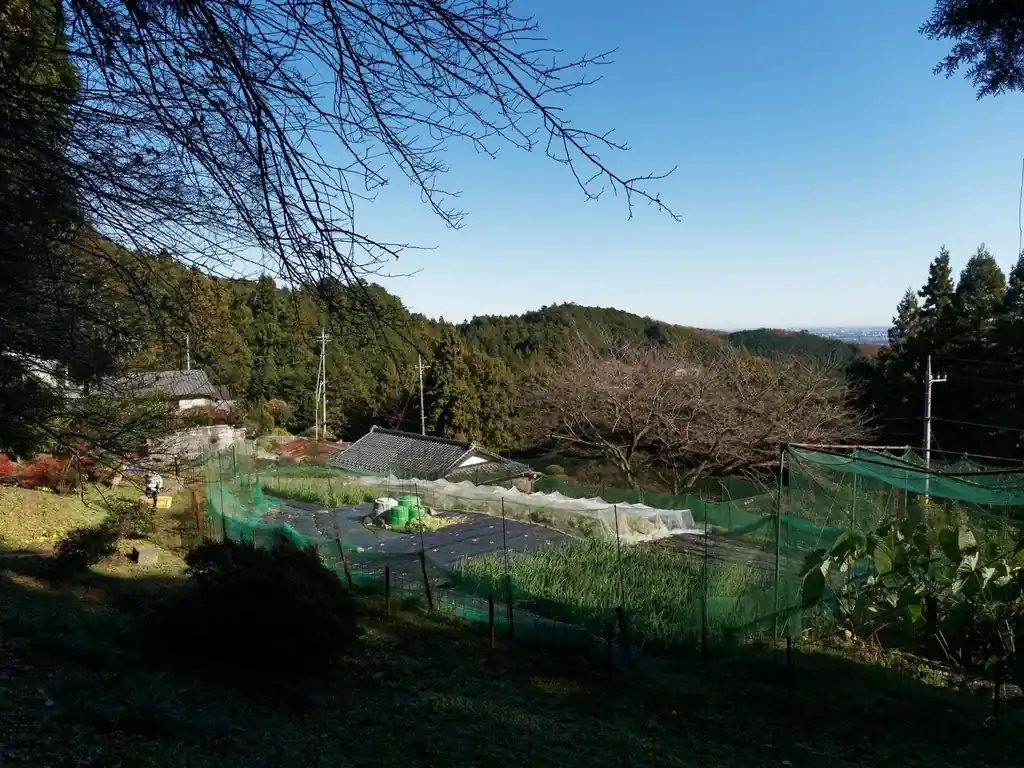 ようやく集落まで出てきた。