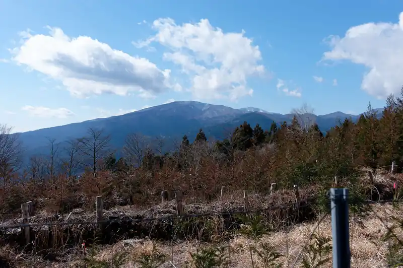 向かいはたぶん明神ヶ岳。自信はなし。