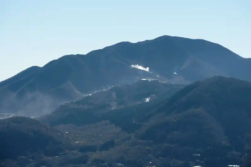 大涌谷。日本でも有数のゆで卵消費地です。