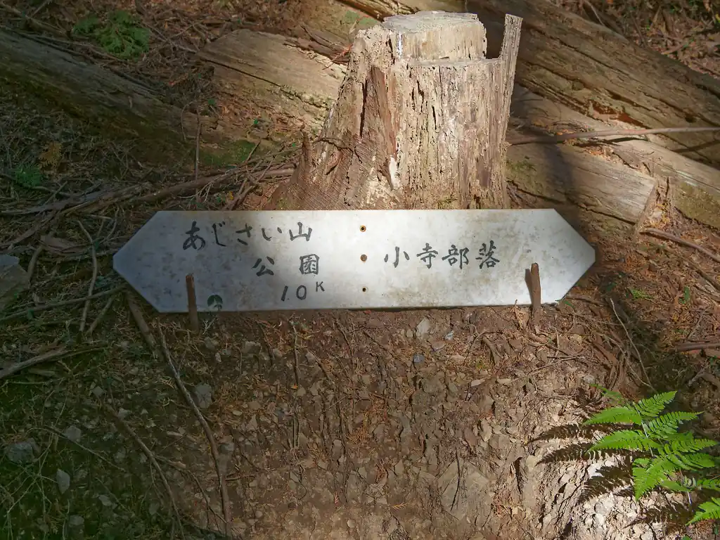 ほとんど道標はないのだが、結構歴史を感じる道標があった。
