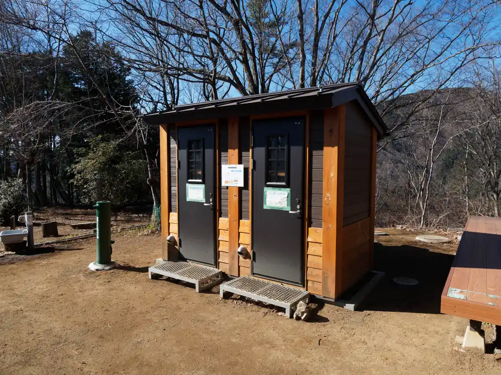 トイレも二つほど。