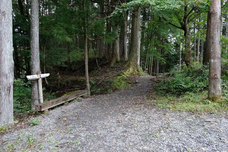 ここから登山道に戻る。
ここまで来れば登山道の終わりも近い。