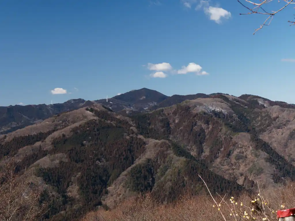 こっちは城峰山のあたりかな？