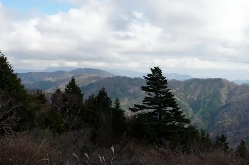向かいに見える尾根は菰釣山から山中湖へ伸びる尾根でしょうか。
あちらも歩いてみたいけど、公共交通機関だと如何せん厳しそうだ。どうしたもんかな〜。