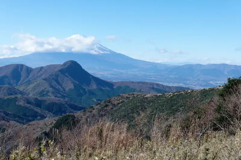 富士山と金時山
