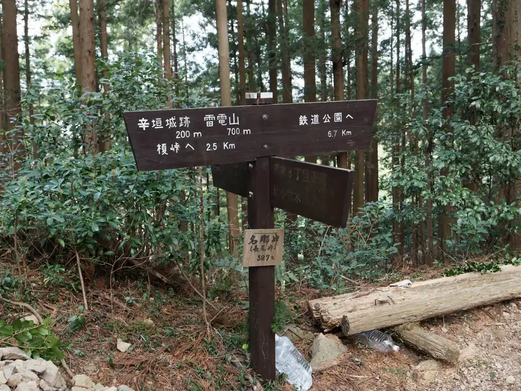 名郷峠に出ました。
鉄道公園、というのが何なのかよくわからないですが、とりあえずまだまだ道のりは長そうです。