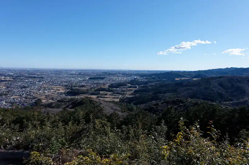 まあ、山登って見えるのは住宅地…ではあるのだが。