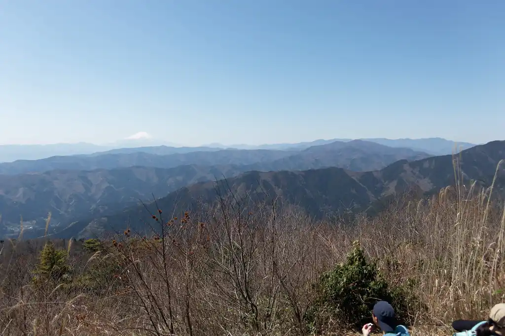 奥多摩の山々。
