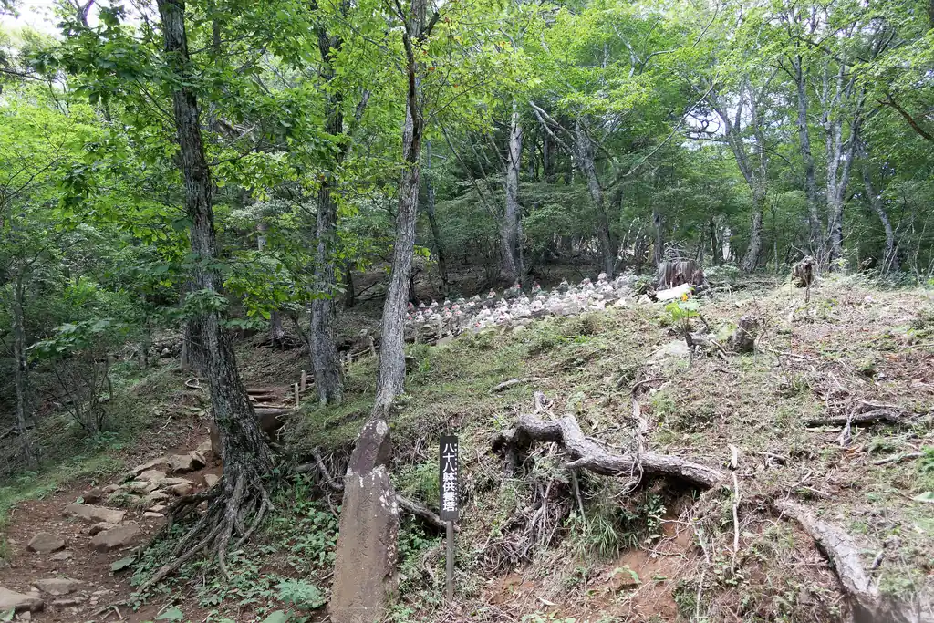八十八躰供養塔。ここまで来れればあと少し。