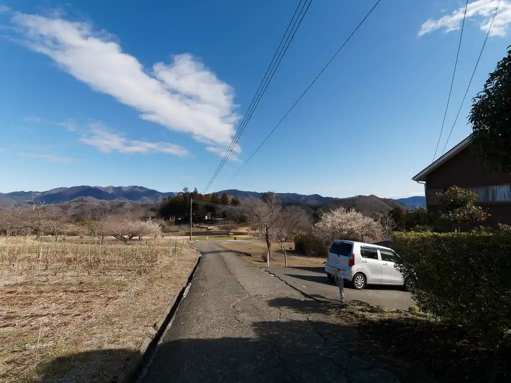 登山口が近くなってくると、より一層長閑な雰囲気になる。