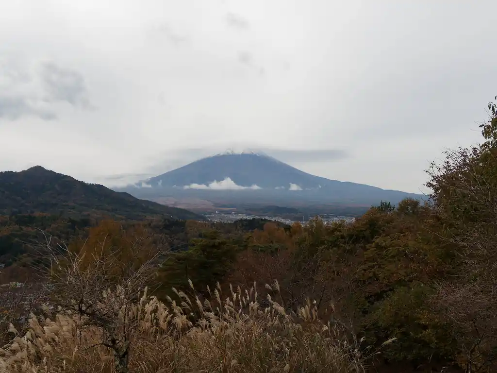 富士見台からの景色。ここからの景色もなかなかだ。