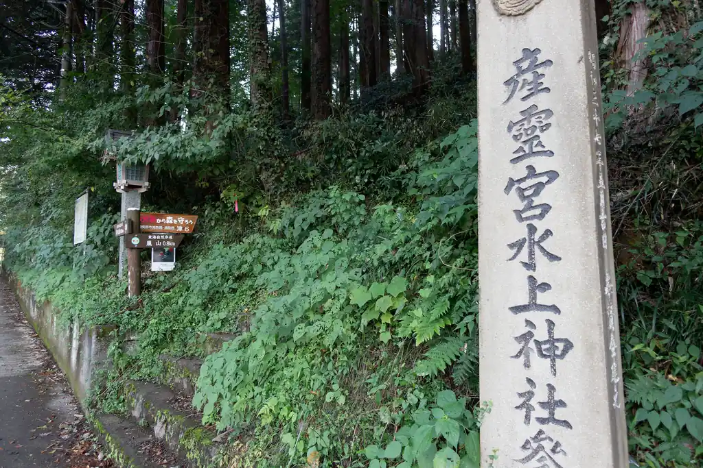 ようやく嵐山の登山口に到着。
しかし道標には山頂までわずか0.8kmの文字。なんだか予想以上に速攻で山頂までつきそうだ。